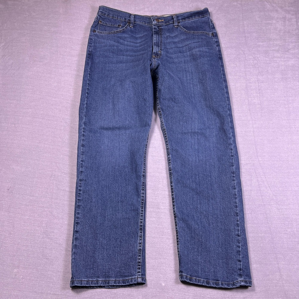 Wrangler Jeans Relaxed Fit‎ Premium Quality Mens 36x30 Blue